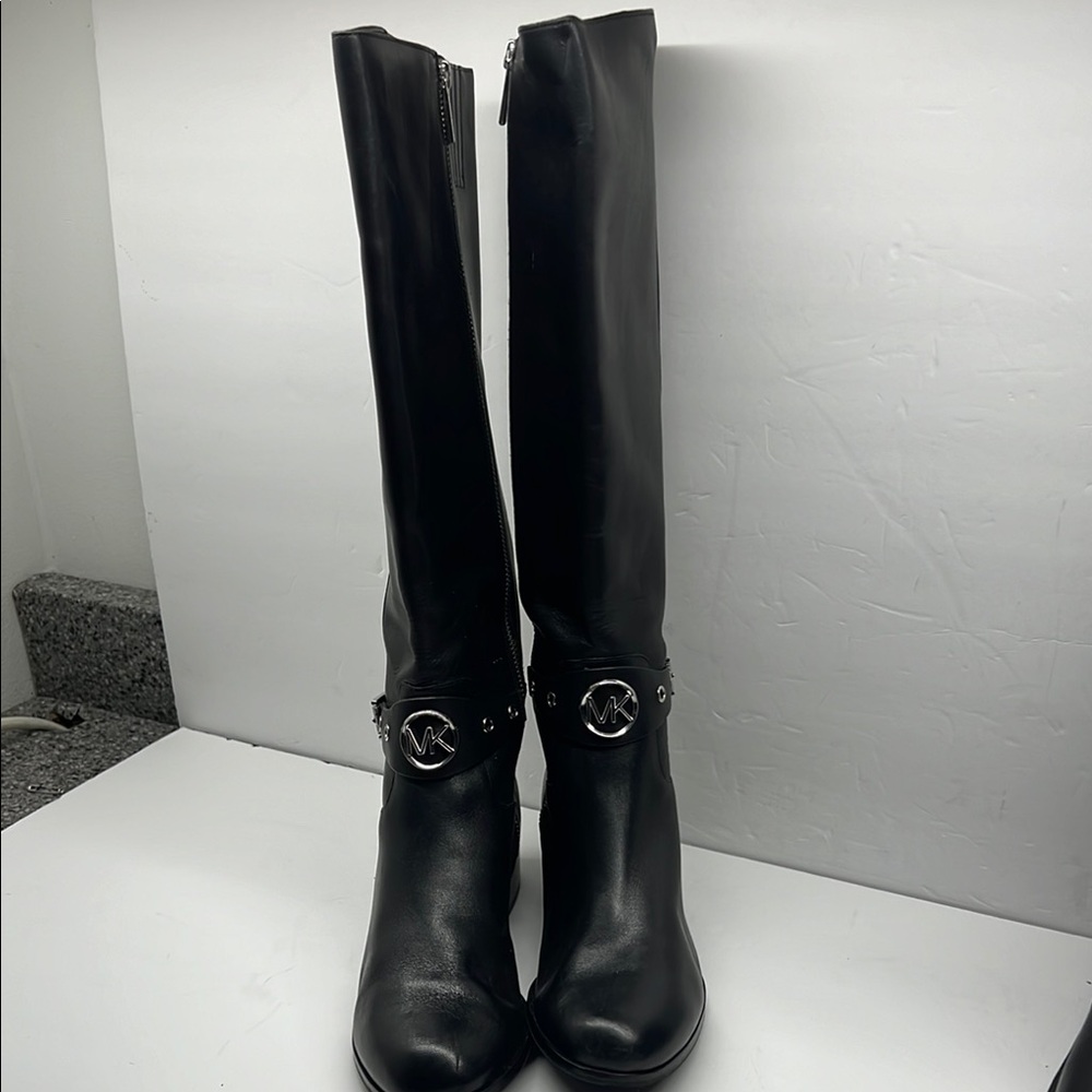 Michael Kors Black Over the Knee Boots